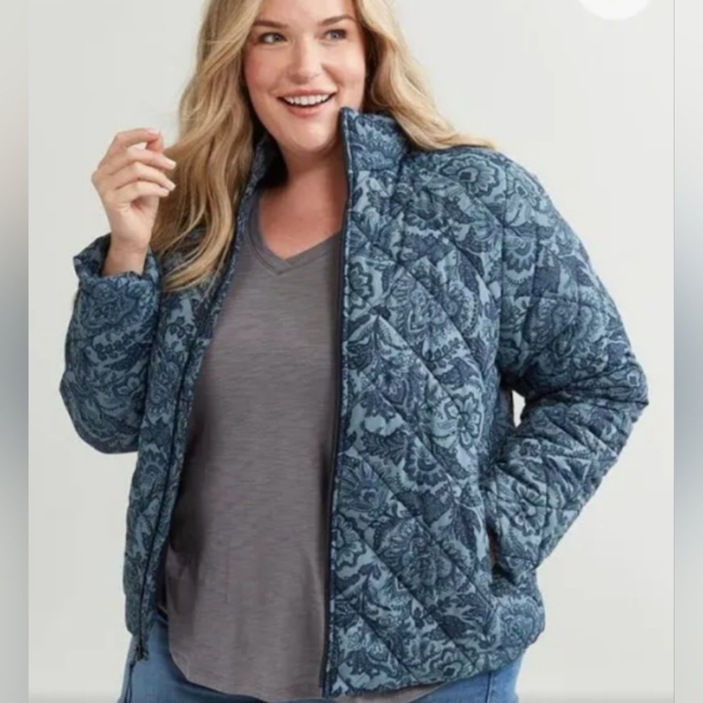 Vera Bradley đź’ĄClearanceđź’ĄPuffer Jacket/Coat - Picture 1 of 8